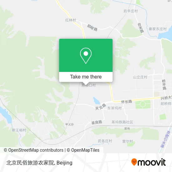 北京民俗旅游农家院 map