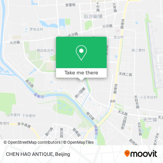 CHEN HAO ANTIQUE map