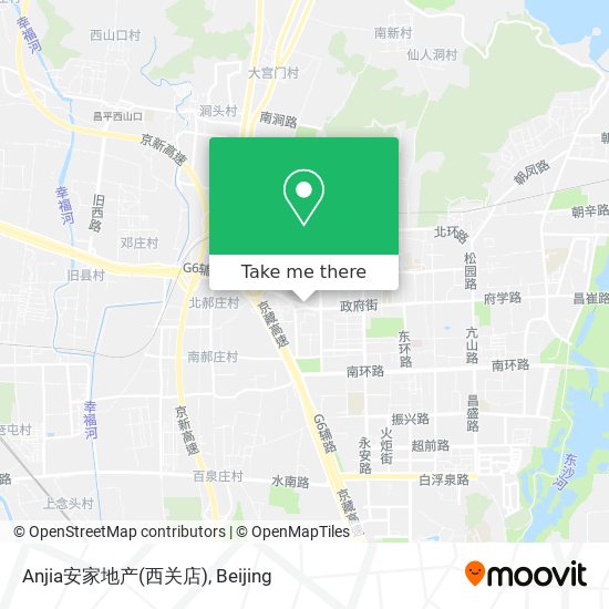Anjia安家地产(西关店) map
