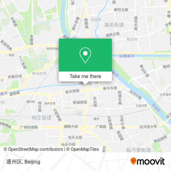 通州区 map