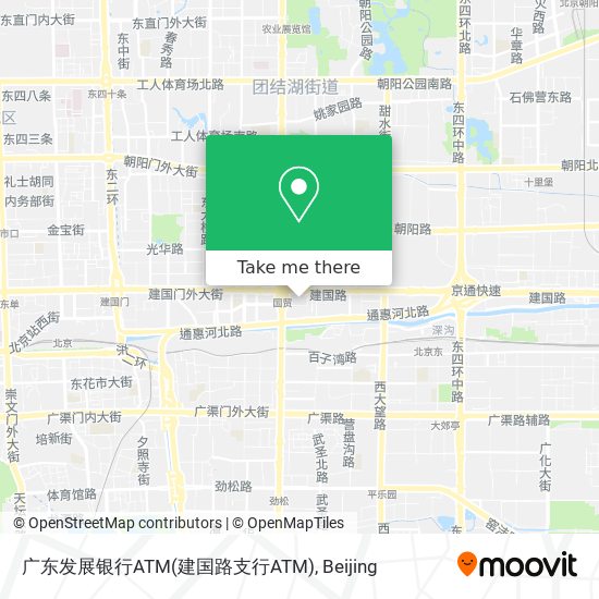 广东发展银行ATM(建国路支行ATM) map