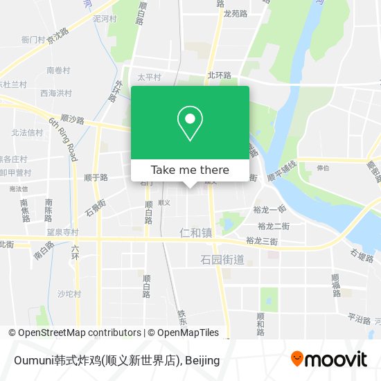 Oumuni韩式炸鸡(顺义新世界店) map