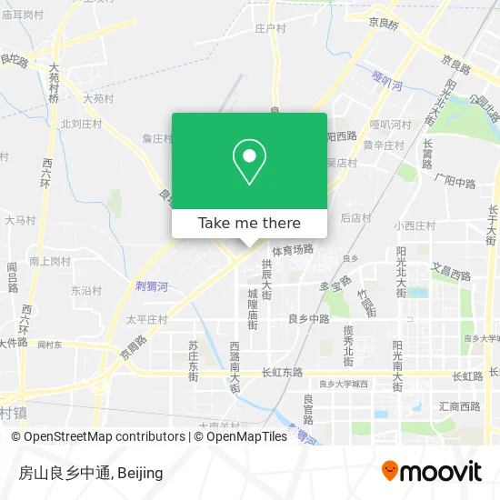 房山良乡中通 map