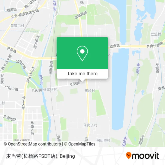 麦当劳(长杨路FSDT店) map
