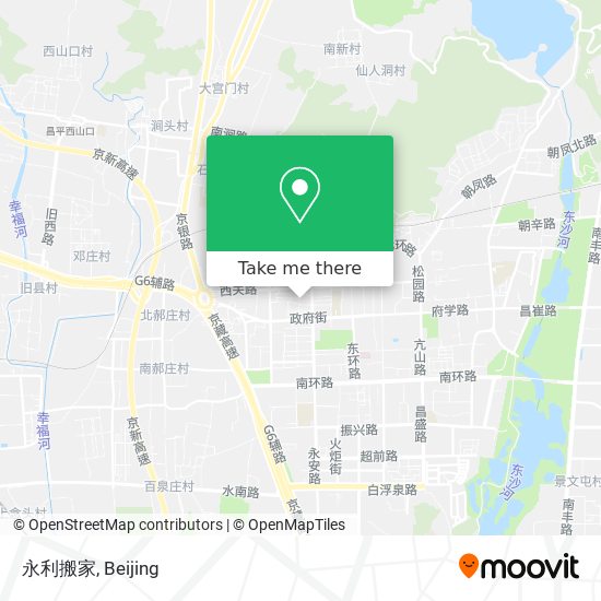 永利搬家 map