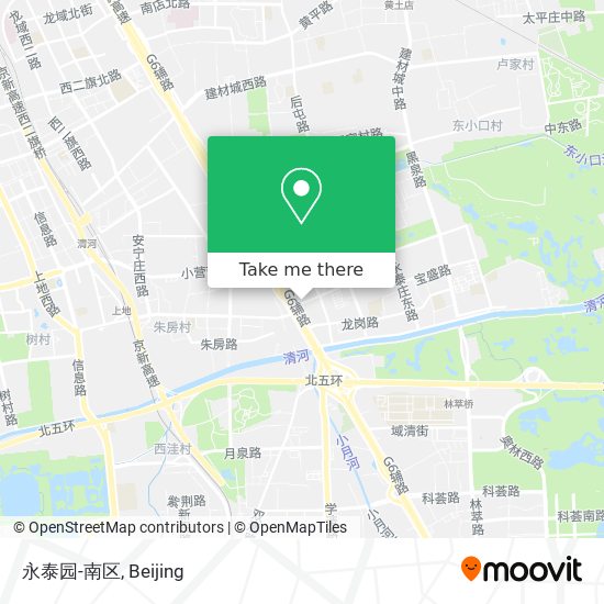永泰园-南区 map