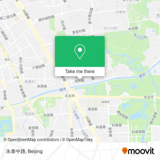 永泰中路 map