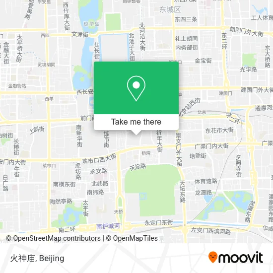 火神庙 map