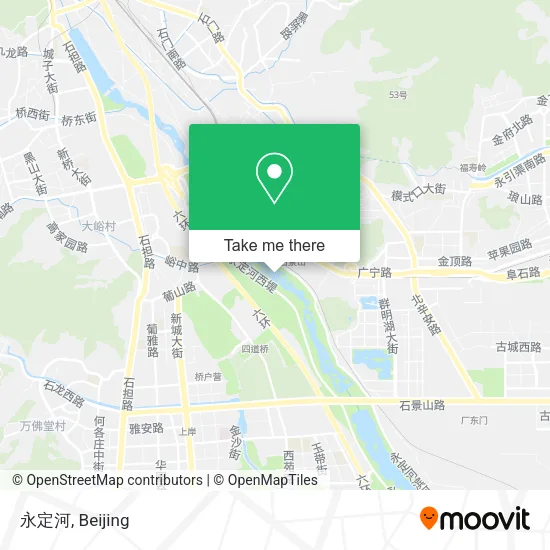 永定河 map