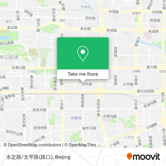 永定路/太平路(路口) map