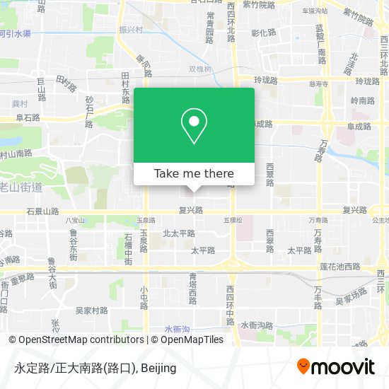 永定路/正大南路(路口) map