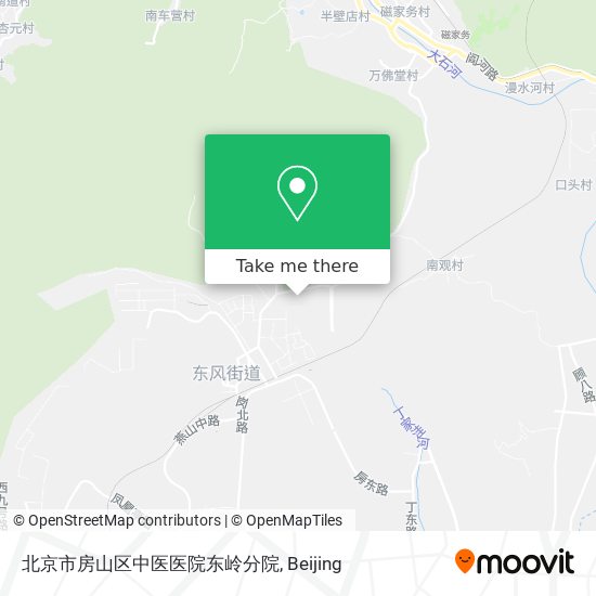 北京市房山区中医医院东岭分院 map