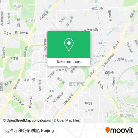 远洋万和公馆别墅 map