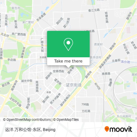 远洋.万和公馆-东区 map