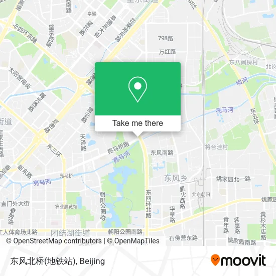 东风北桥(地铁站) map