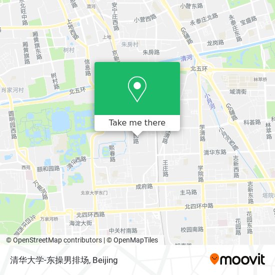 清华大学-东操男排场 map