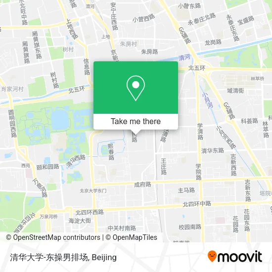 清华大学-东操男排场 map