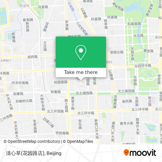 清心草(花园路店) map