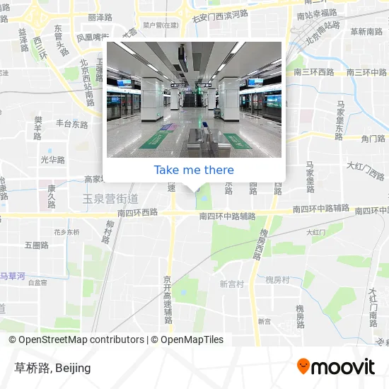 草桥路 map