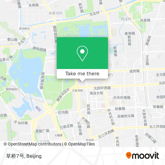 草桥7号 map
