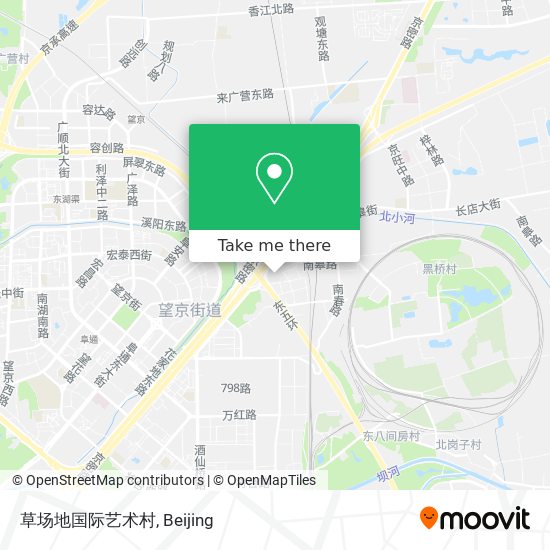 草场地国际艺术村 map