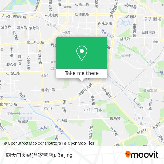 朝天门火锅(吕家营店) map