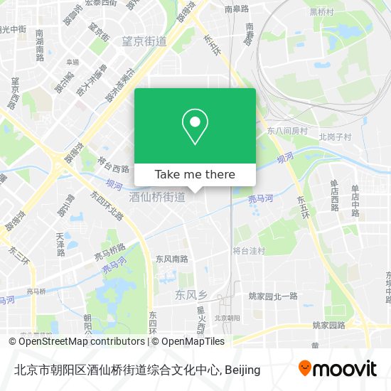 北京市朝阳区酒仙桥街道综合文化中心 map