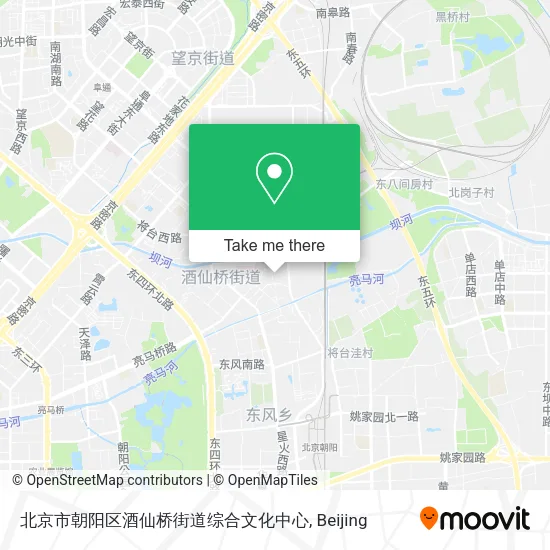北京市朝阳区酒仙桥街道综合文化中心 map