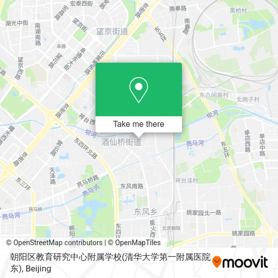朝阳区教育研究中心附属学校(清华大学第一附属医院东) map