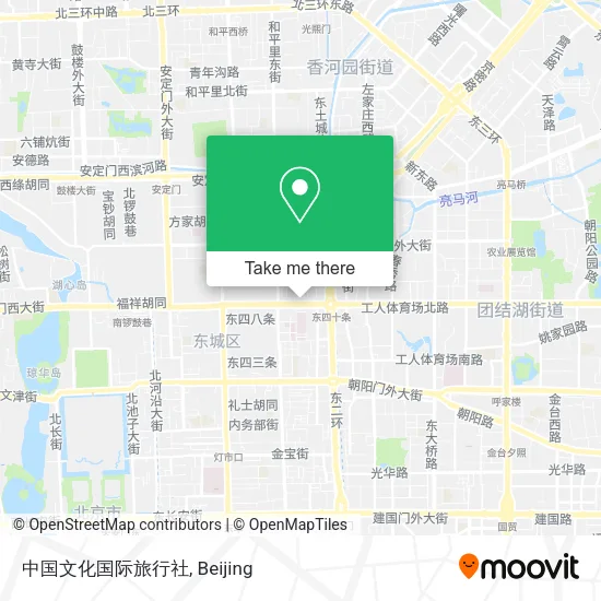 中国文化国际旅行社 map