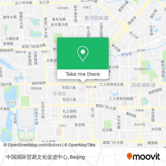 中国国际贸易文化促进中心 map