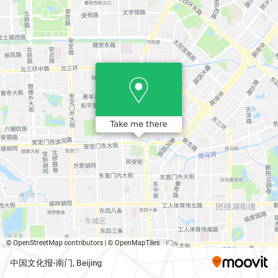 中国文化报-南门 map
