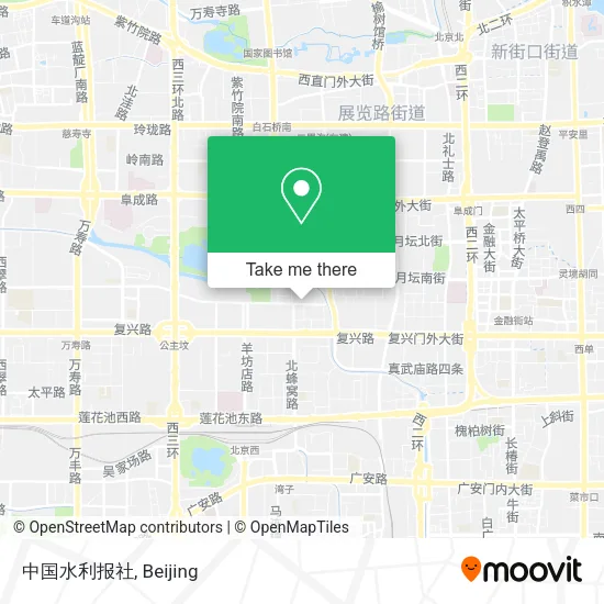 中国水利报社 map