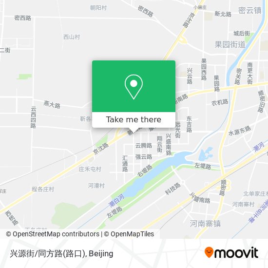 兴源街/同方路(路口) map