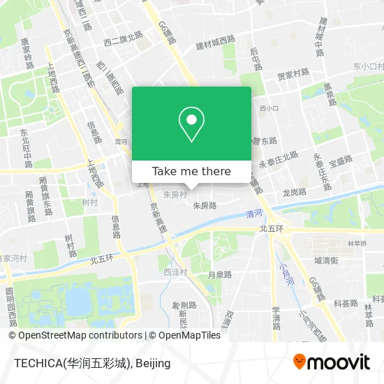 TECHICA(华润五彩城) map