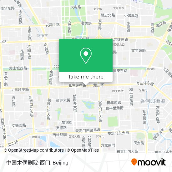 中国木偶剧院-西门 map