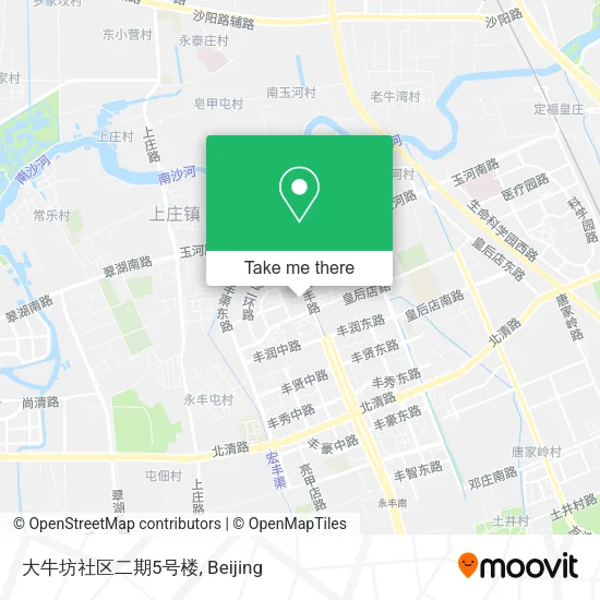 大牛坊社区二期5号楼 map