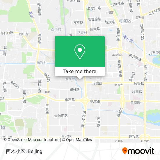 西木小区 map