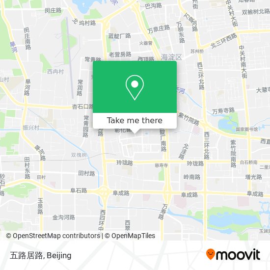 五路居路 map