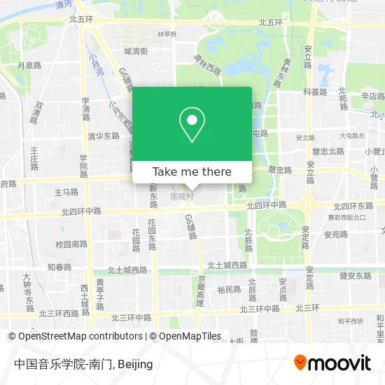 中国音乐学院-南门 map