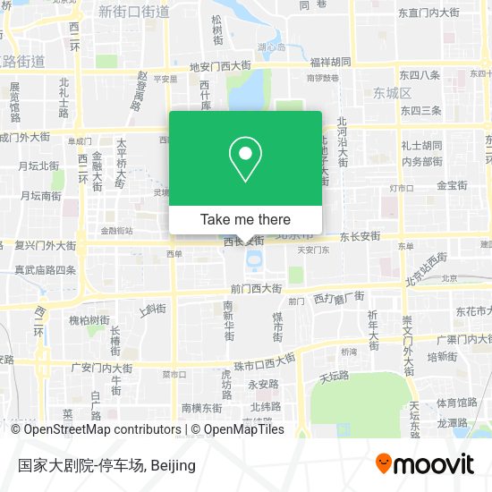 国家大剧院-停车场 map