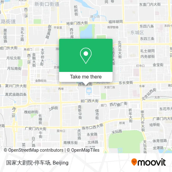 国家大剧院-停车场 map