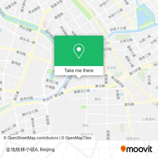 金地格林小镇6 map