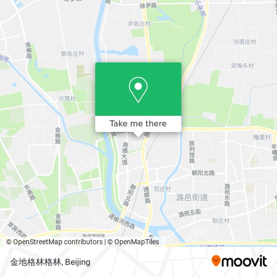 金地格林格林 map