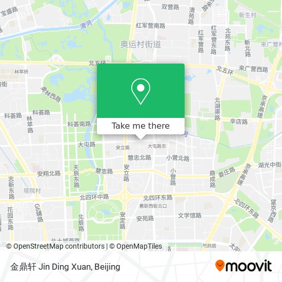 金鼎轩 Jin Ding Xuan map