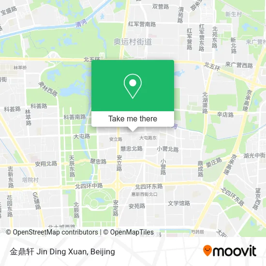 金鼎轩 Jin Ding Xuan map