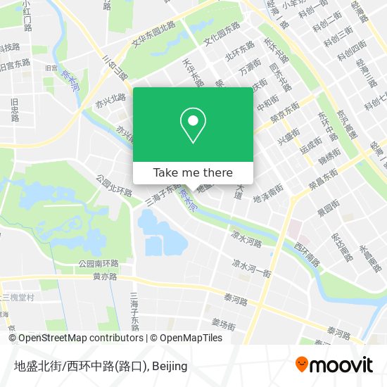 地盛北街/西环中路(路口) map