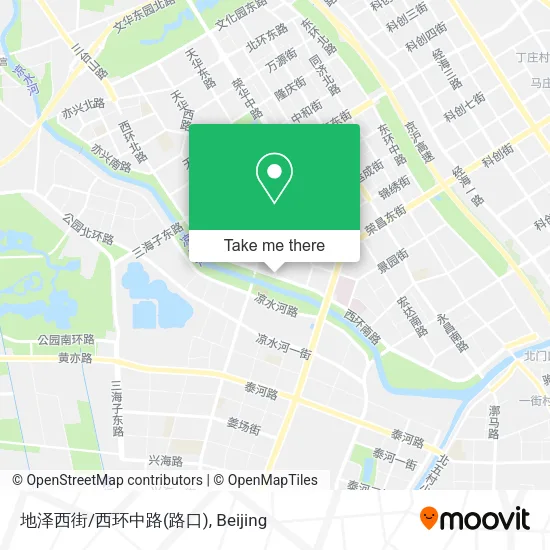 地泽西街/西环中路(路口) map