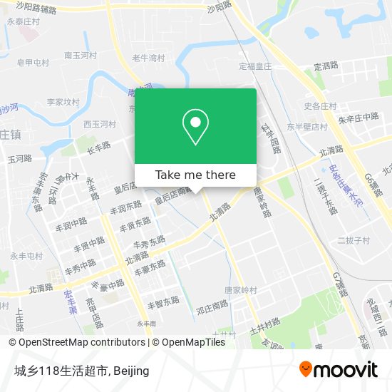 城乡118生活超市 map