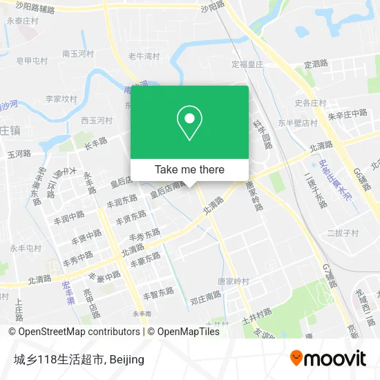 城乡118生活超市 map